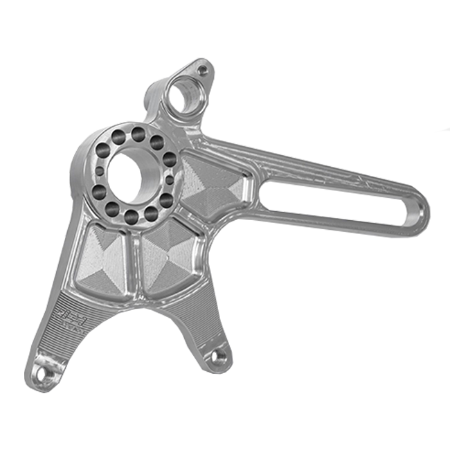 リア ブレーキャリパーサポート 84mm – クイックチェンジシステム Hesterberg-Cad/Cam Aprilia RSV4/RR/1100 Factory（21-26） 