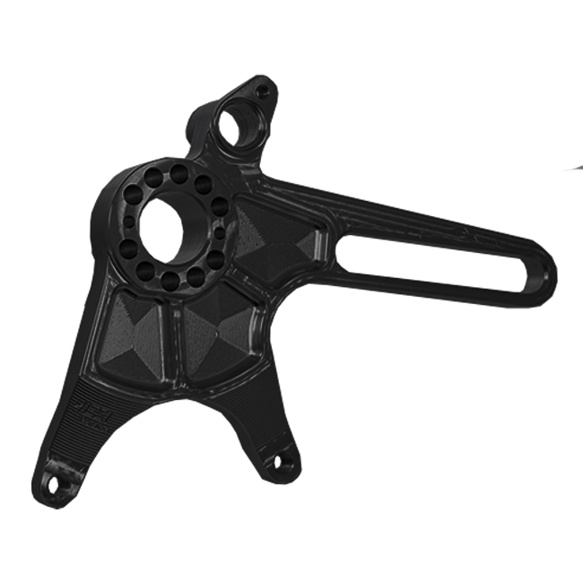 リア ブレーキャリパーサポート 84mm – クイックチェンジシステム Hesterberg-Cad/Cam Aprilia RSV4/RR/1100 Factory（21-26） 
