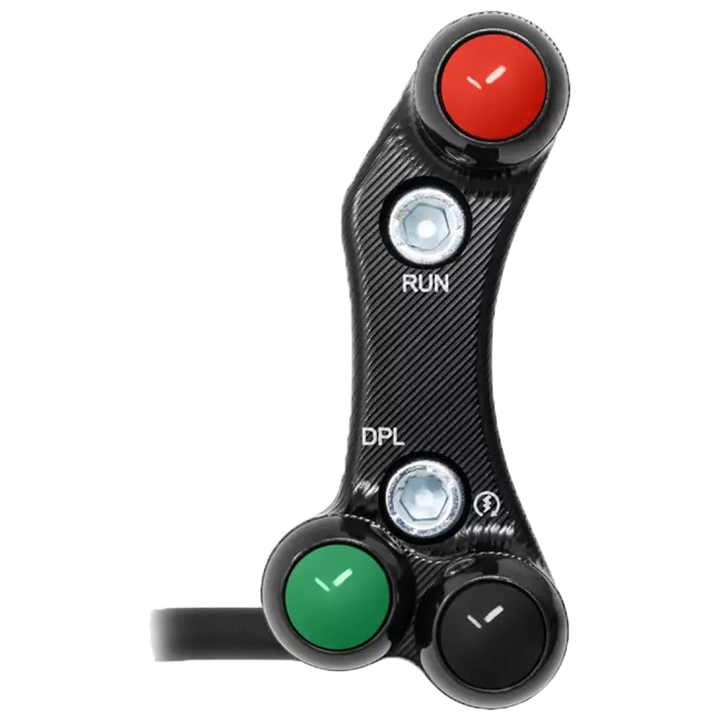 右側ハンドルスイッチ JetPrime Ducati Panigale V4/S (18-24) JP PLD 020 