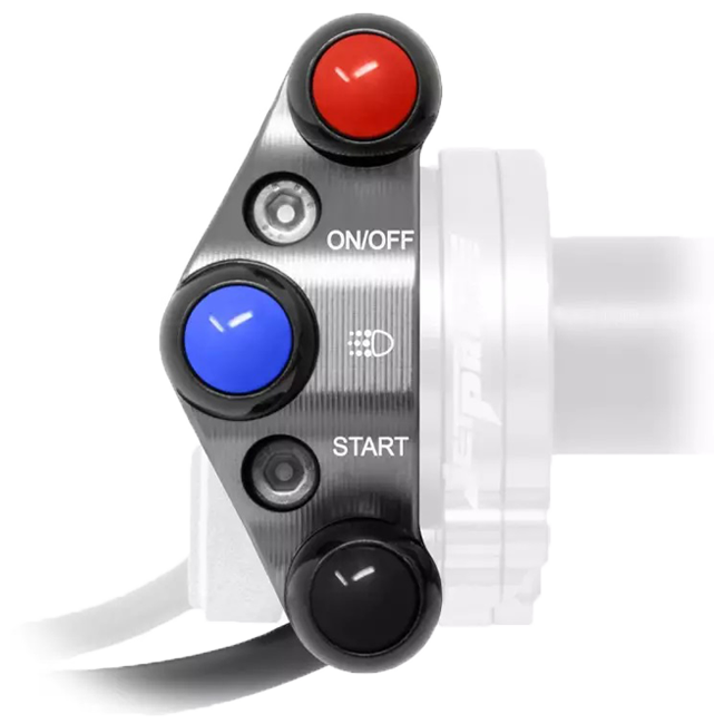 ジェットプライム JP ACC 120 ガスグリップ用のハンドルスイッチ デュカティ パニガーレ V2 955 (20-24) JP PLD 106 