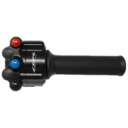 ホンダ CBR 1000 RR SC77 (17-19) 用 JetPrime のガスグリップハウジングとハンドルスイッチ JP ACC 017 