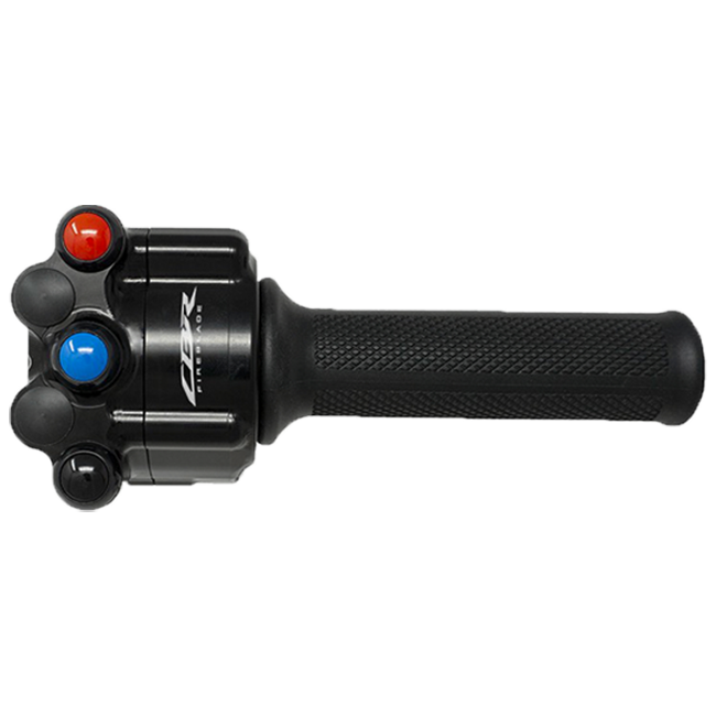 ホンダ CBR 1000 RR SC77 (17-19) 用 JetPrime のガスグリップハウジングとハンドルスイッチ JP ACC 017 