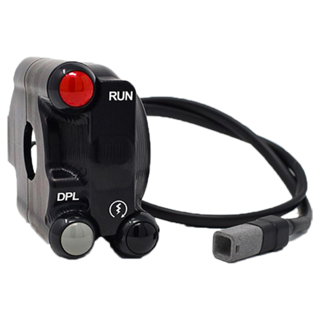 ジェットプライム デュカティ パニガーレ V4/S (18-24) JP ACC 020用のガスグリップハウジングとハンドルスイッチ 