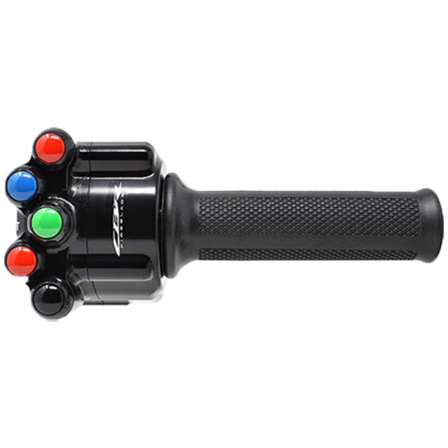 ハンドルスイッチ付きガスグリップハウジング JetPrime Honda CBR 1000 RR-R SC82 (20-25) JP ACC 027 