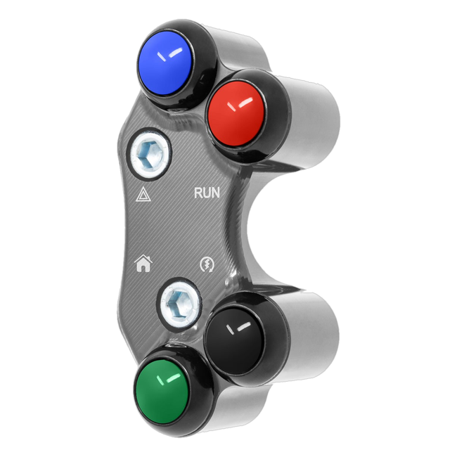 Lenkerschalter Street rechts JetPrime Triumph Daytona Moto2 765 (20) JP PLDB 039 – versetztes Lochbild