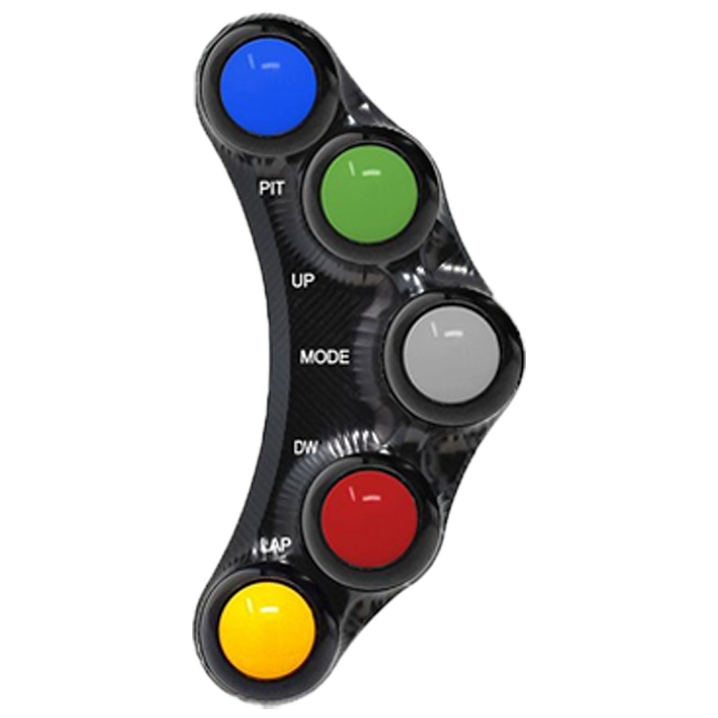 レース用ハンドルスイッチ 左側 JetPrime Kawasaki ZX-10 R/RR (16-20) JP PLSR 004 