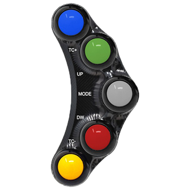 レース用ハンドルスイッチ 左側 JetPrime Ducati Panigale 1299/S (15-18) JP PLSR 005 