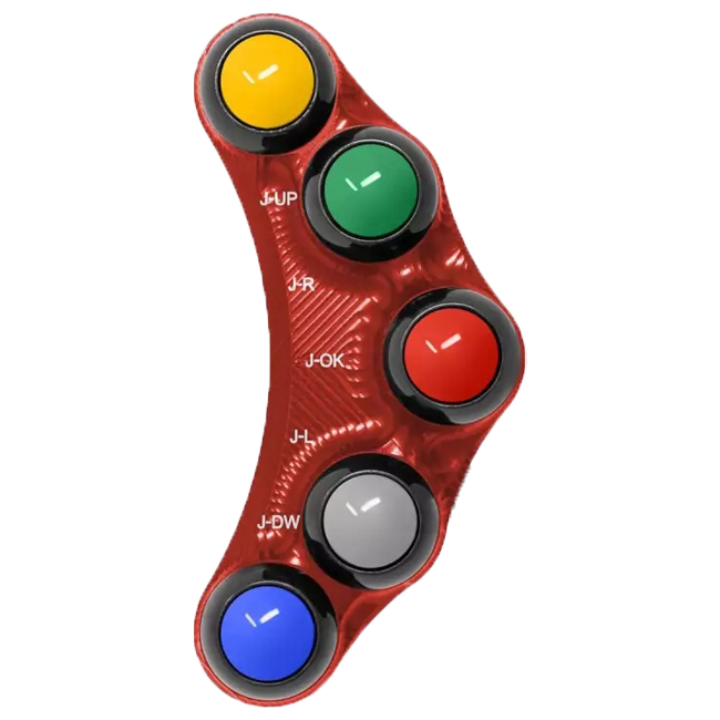 レース用ハンドルスイッチ 左側 JetPrime Aprilia RSV4/1100 Factory/RF/RR (17-20) JP PLSR 009 RF 