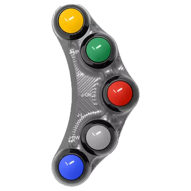 レース用ハンドルスイッチ 左側 JetPrime Aprilia RSV4/1100 Factory/RF/RR (17-20) JP PLSR 009 RF 