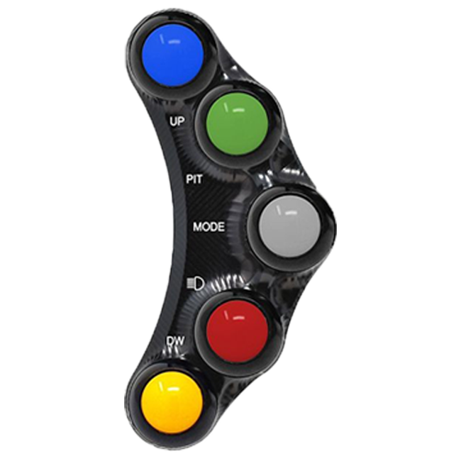 レース用ハンドルスイッチ左 JetPrime Suzuki GSX-R 1000 (17-23) JP PLSR 011 