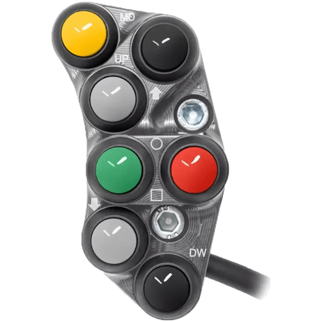 ジェットプライム ダカール パニガーレ V4/S (2025) JP PLSR 056 左側レース用ハンドルスイッチ 