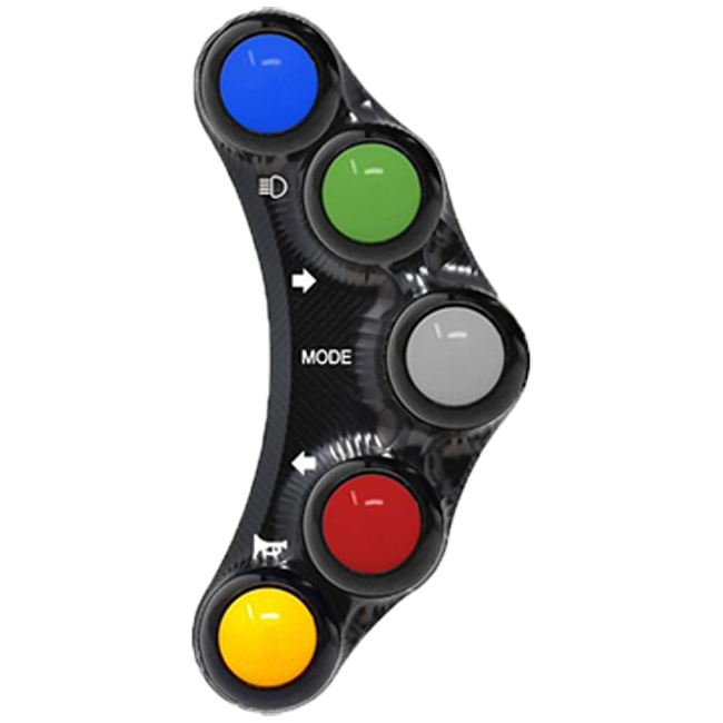 ストリート左側ハンドルスイッチ JetPrime Ducati Panigale 1199/R/S (12-17) JP PLS 005 