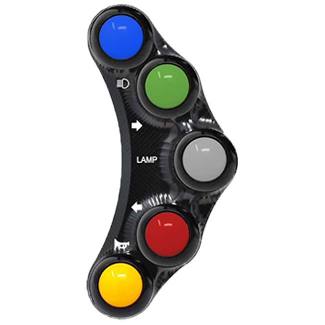 ステアリングスイッチ ストリート 左側 JetPrime Yamaha YZF-R3 (15-18) JP PLS 015 