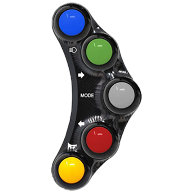 ハンドルスイッチ ストリート 左側 JetPrime Yamaha YZF-R1/M RN65 (20-25) JP PLS 033 