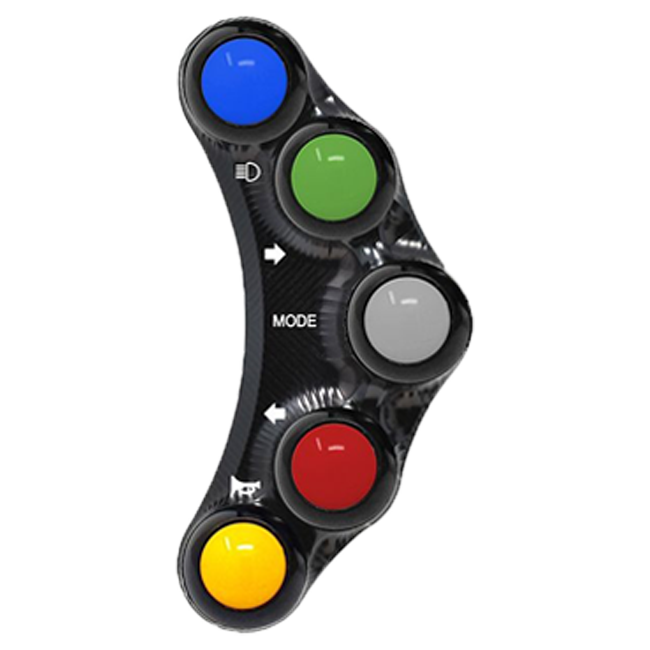 ハンドルスイッチ ストリート 左 JetPrime Kawasaki ZX-6R/636/RR (19-22) JP PLS 044 