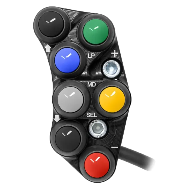 Lenkerschalter Race links JetPrime Ducati Panigale V4/S/R (18-24) JP PSR DU020