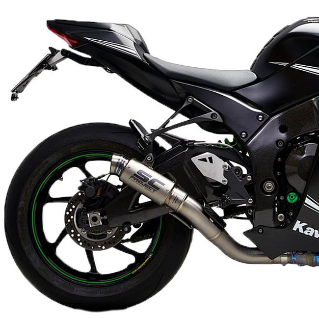SC-Project スリップオン GP70-R + KAT交換パイプ Kawasaki ZX-10 R/RR (16-20) K22A-DET70 