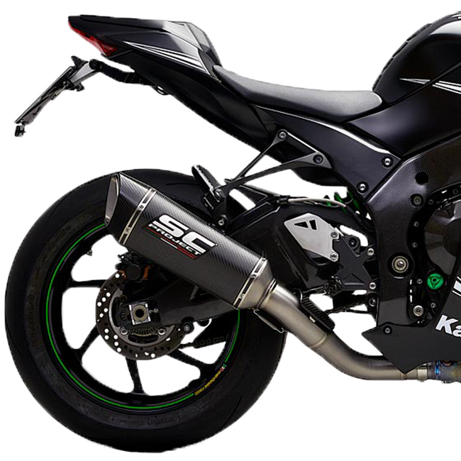 SC-Project スリップオン SC1-R + KAT交換パイプ カワサキ ZX-10 R/RR (16-20) K22A-DET91 