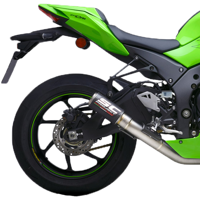 SC-Project スリップオン CR-T + KAT交換パイプ Kawasaki ZX-10 R/RR (21-25) K38A-DET36 