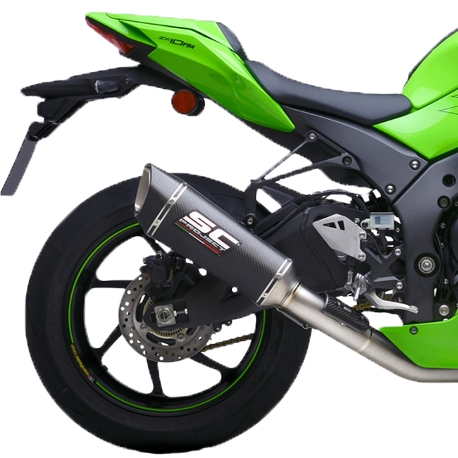 SC-Project スリップオン SC1-R + KAT交換パイプ Kawasaki ZX-10 R/RR (21-25) K38A-DET91C 