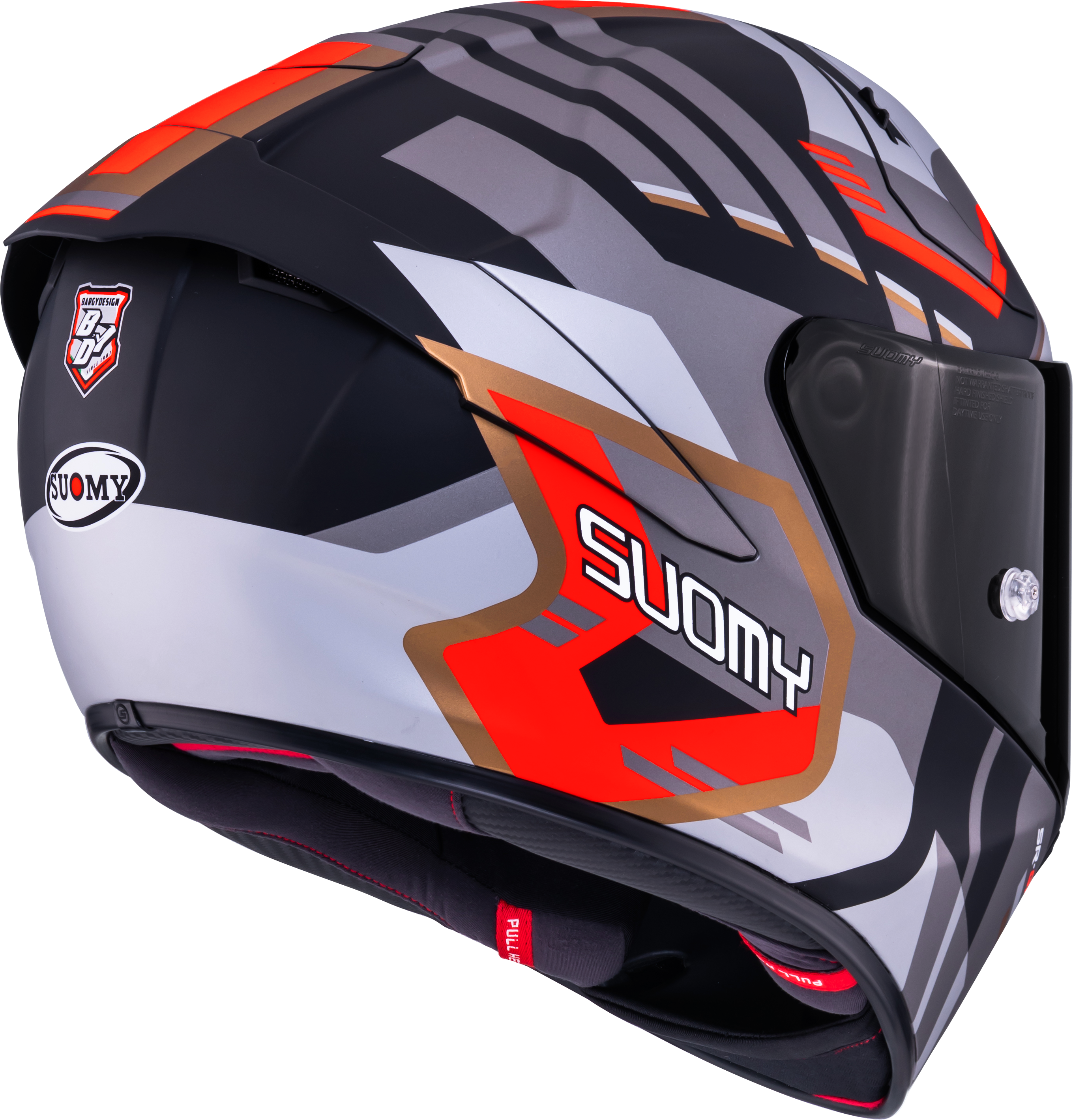 Suomy SR-GP Evo ヘルメット インフラレッド マット グレー/レッド/ブラック K6S20025 