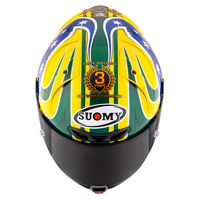 Suomy S1-XR GP Helm Troy Bayliss Replica 2005 K6SX0002