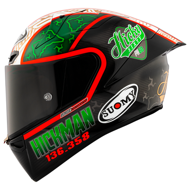 Suomy S1-XR GP Helm Peter Hickman Replica 2024 K6SX0010
