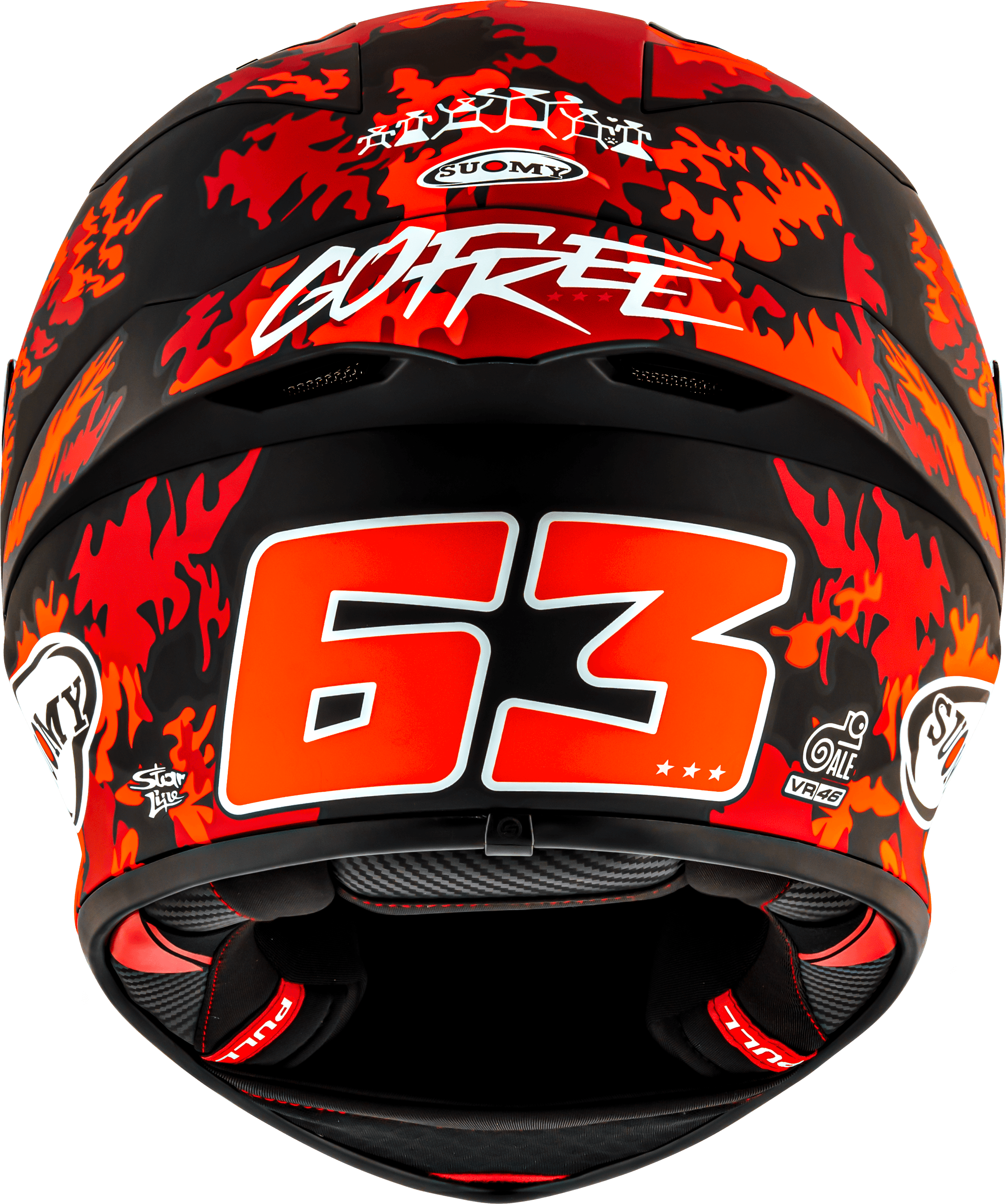 スオーミー S1-XR GP ヘルメット フランチェスコ・ペッコ・バニャイア レプリカ 2025 K6SX0018 