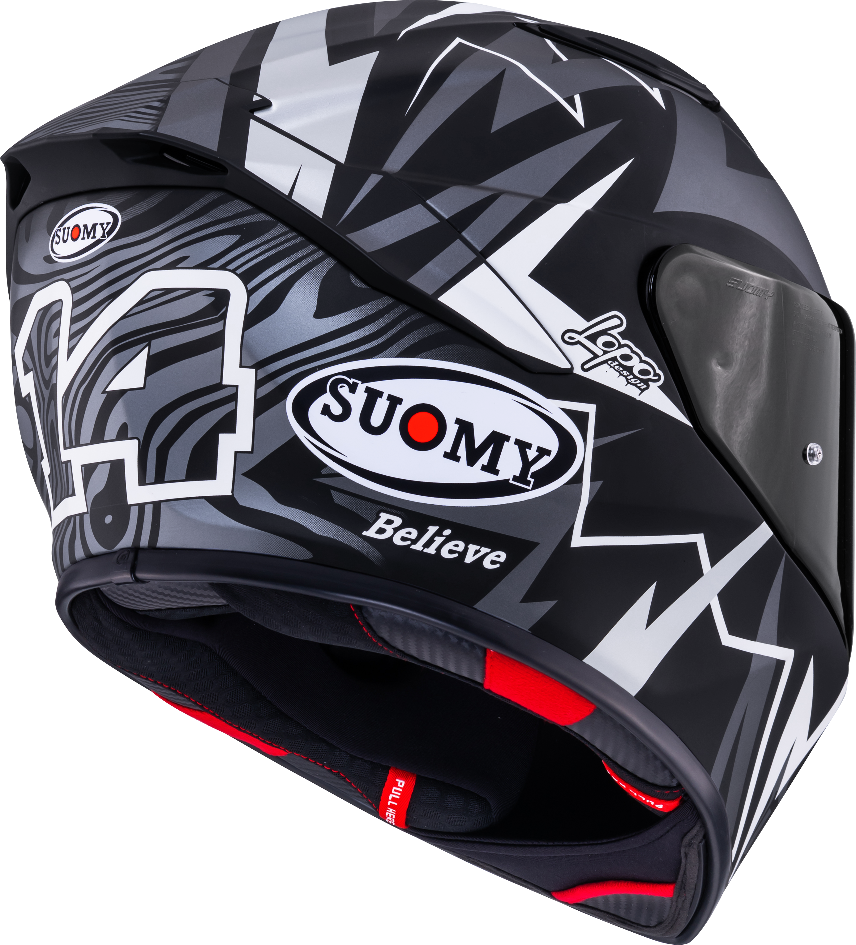 Suomy Track-1 ヘルメット マット サム・ローズ レプリカ 2025 ウィンターエディション K6T10021 