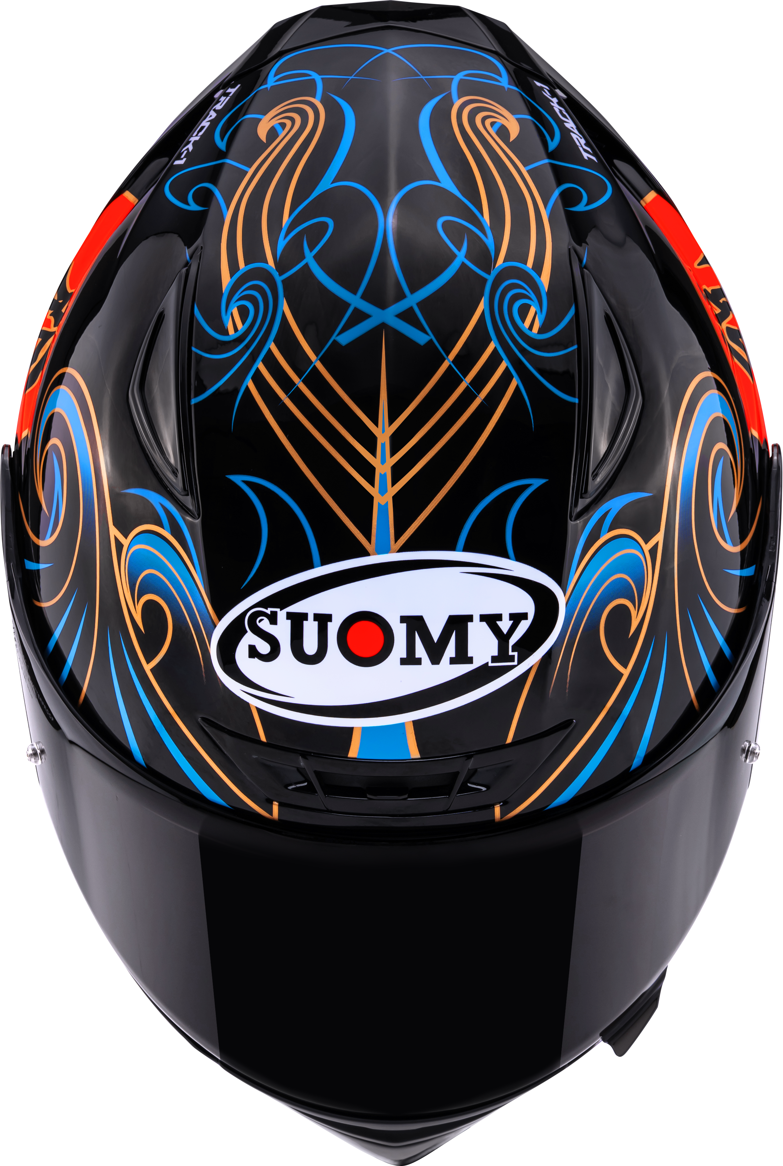 Suomy Track-1 Helm Waves Schwarz K6T10026