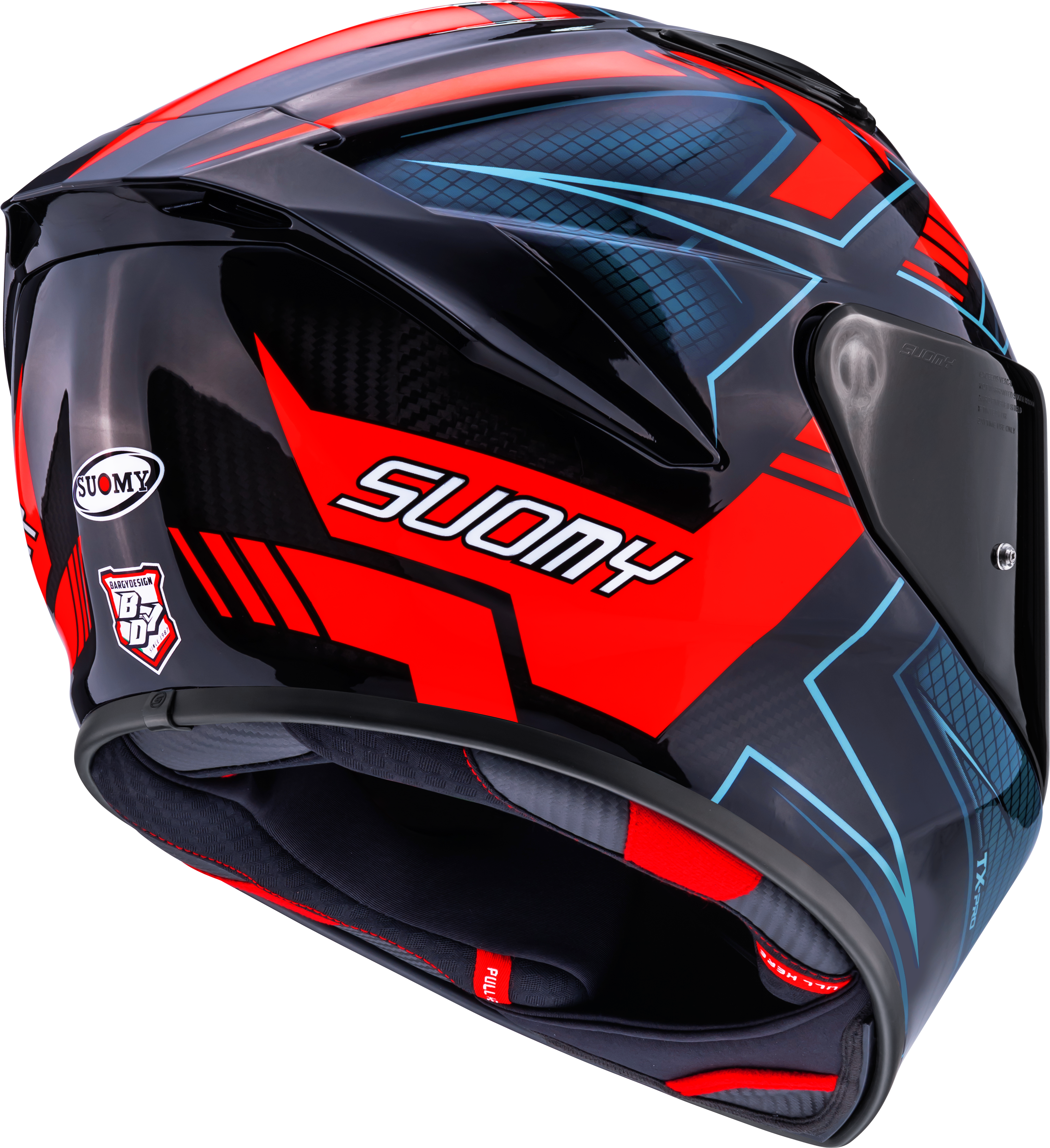 Suomy TX-Pro Helm Flawless Red K6TX0013