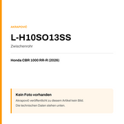 Akrapovic Zwischenrohr Honda CBR 1000 RR-R (26-26) L-H10SO13SS — Platzhalter, kein Herstellerfoto verfügbar