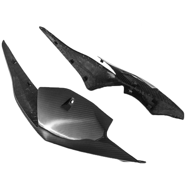 カーボン製フルシックス BMW S1000RR K67 (19-22) 用リアサイドパーツセット (左 + 右) 