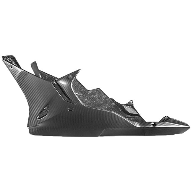 バグスポイラー "レース" カーボン フルシックス BMW S1000RR K46 (15-18) 