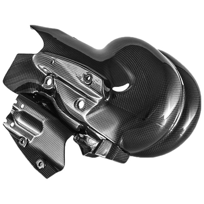 フルシックス カーボン ヒートシールド マフラー ダイナミック デューカティ パニガーレ V4/S/R (18-21) 