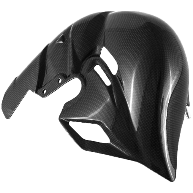 フルシックスのカーボン製ヒートシールドクランプ ダイカスト パニガーレ V4/S (2025) 