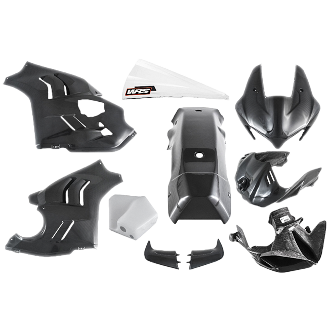 完全なカウリングセット SBK カーボン フルシックス ドゥカティ パニガーレ V4/S/R (22-24) 