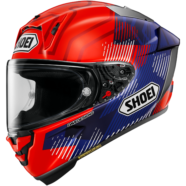 Shoei X-SPR PRO ヘルメット MARQUEZ8 TC-1 マルク・マルケス レプリカ 2024 