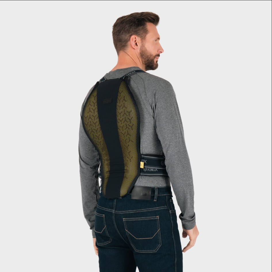 Knox Micro-Lock Air MK2 背中プロテクター | ユニセックス | ブラック | KNXAMLAirV2Back 