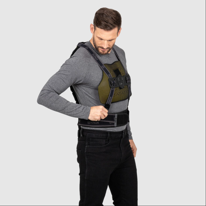 Knox Micro-Lock 胸部プロテクター | メンズ | ブラック | 1014729044180 