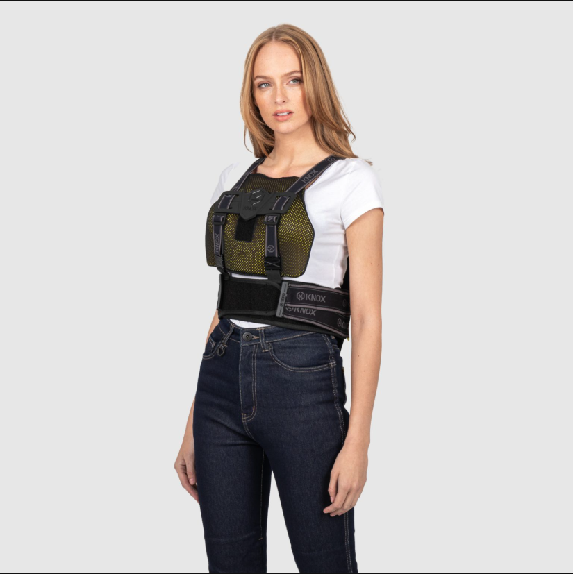 Knox Micro-Lock 胸部プロテクター | 女性用 | ブラック Knox Micro-Lock 胸部プロテクター | 女性用 | ブラック