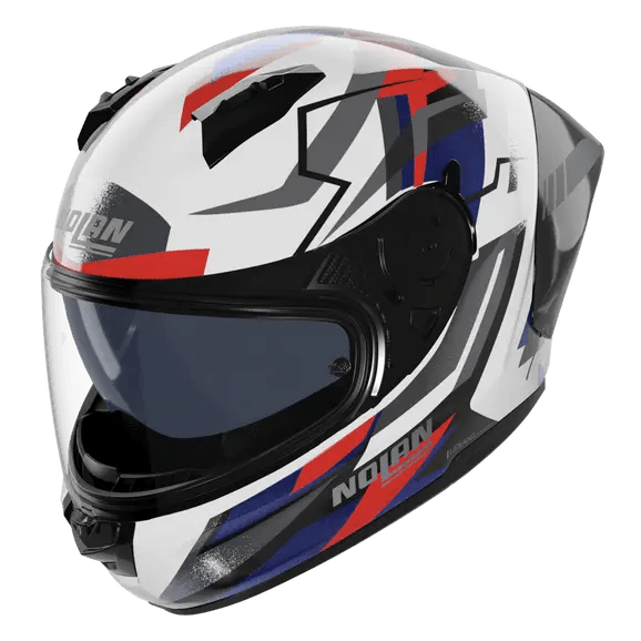 Nolan N60-6 Sport Helm Corsa Weiß / Blau / Rot / Matt-Finish 355
