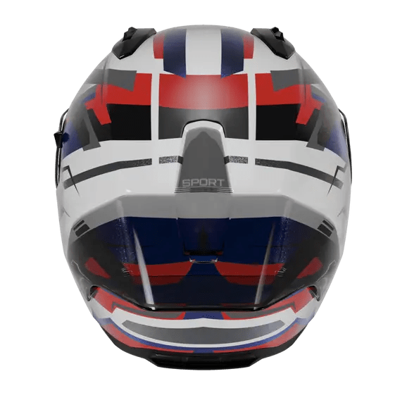 Nolan N60-6 Sport Helm Corsa Weiß / Blau / Rot / Matt-Finish 355
