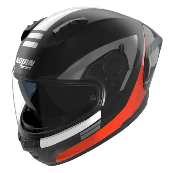 Nolan N60-6 Sport Helm Contrasto Schwarz / Orange / Mattlackierung 357
