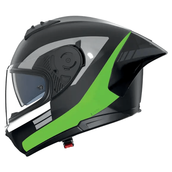 Nolan N60-6 Sport Helm Contrasto Schwarz / Fluoreszierendes Grün / Glänzendes Finish 358
