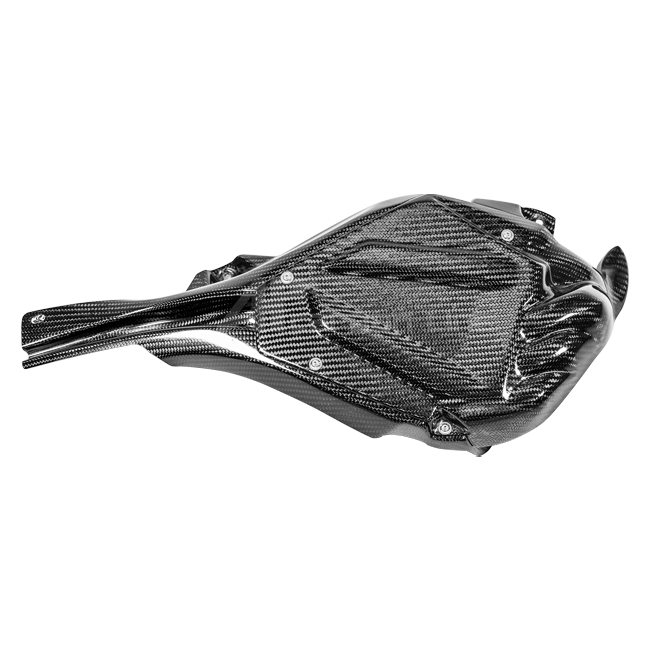 ECUカバー（冷却ダクト付き）200g APカーボンライン Yamaha YZF-R1/M RN65 (20-25) 