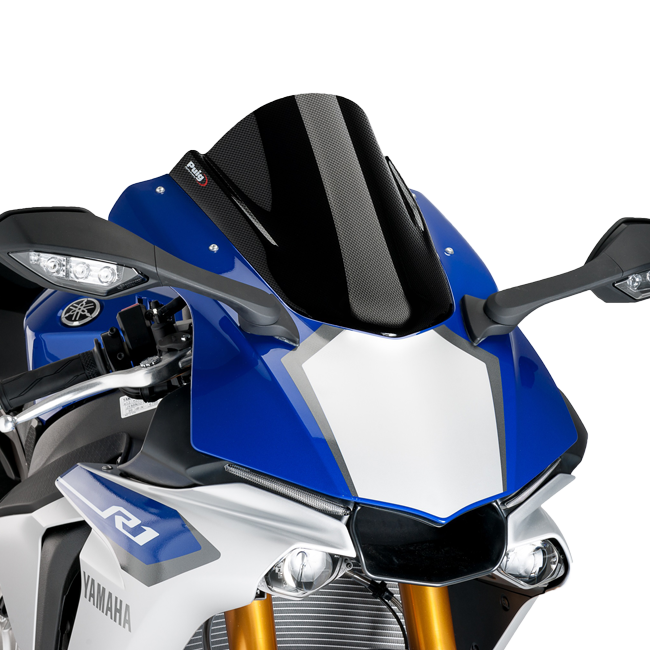 プイグ Z-Racing ウインドシールド ヤマハ YZF-R1/M RN32 RN49 (15-19) 7648 