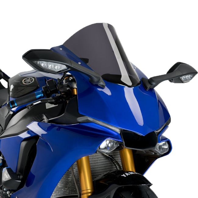 プイグ R-Racer ウインドシールド ヤマハ YZF-R1/M RN32 RN49 (15-19) 3632 