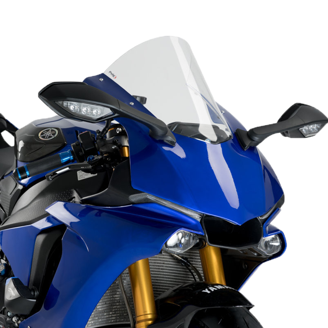 プイグ R-Racer ウインドシールド ヤマハ YZF-R1/M RN32 RN49 (15-19) 3632 