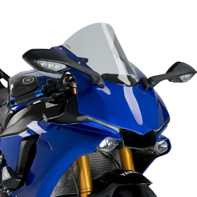 プイグ R-Racer ウインドシールド ヤマハ YZF-R1/M RN32 RN49 (15-19) 3632 